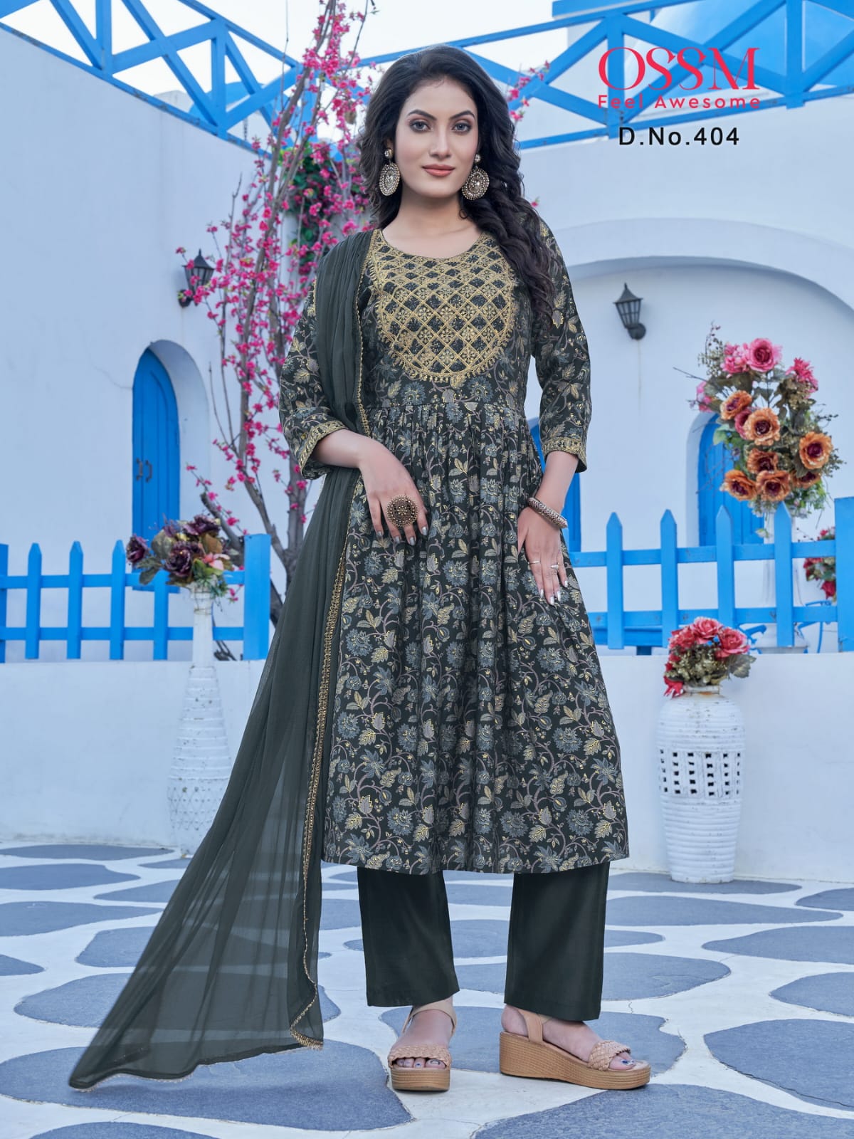 Mannat Vol 4 By Ossm Readymade Salwar Suits Catalog